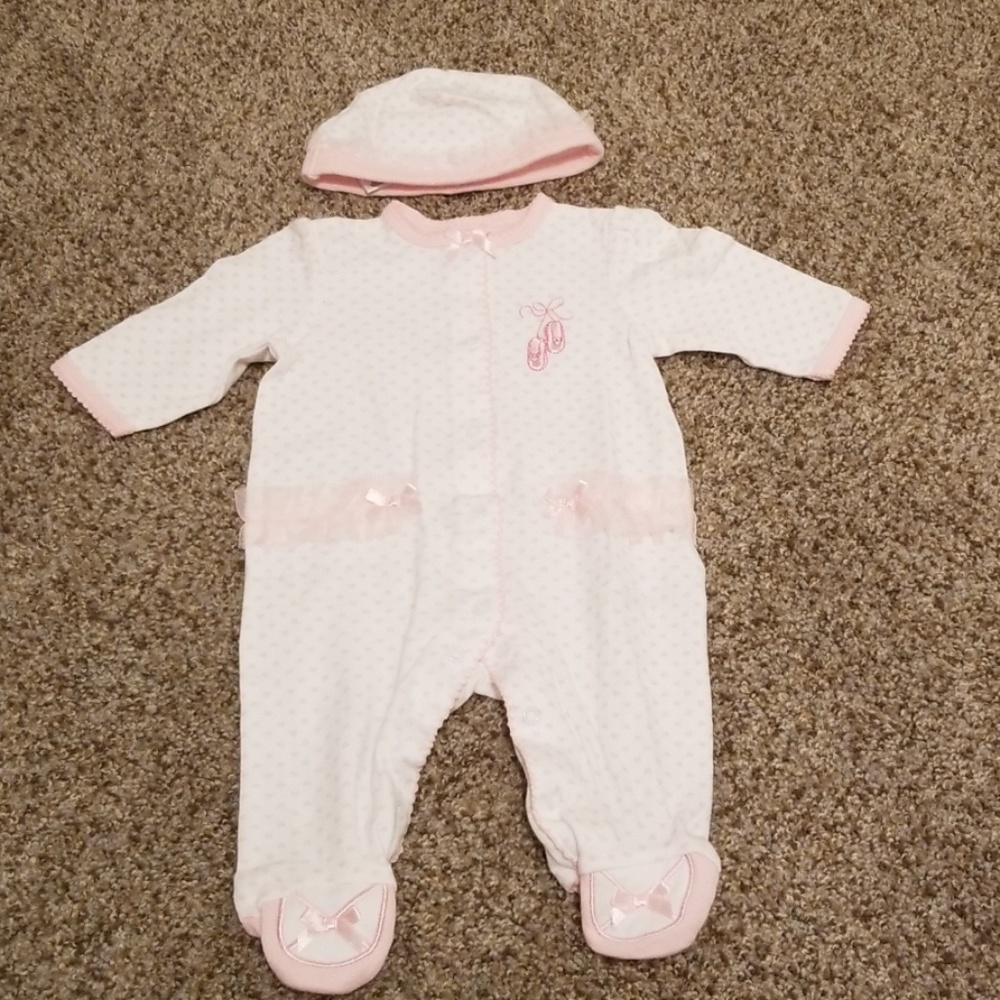 Little Me NB Pajamas